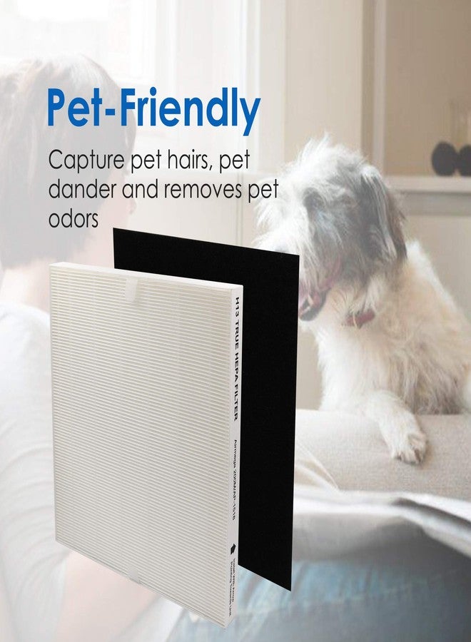 Flintar Replacement Air Filter, Compatible with Coway Air Purifier AP-1512HH and Airmega 200M, H13 Grade Main Filter and (2) Activated Carbon Filters, 1-Year Filter Pack - Image 5